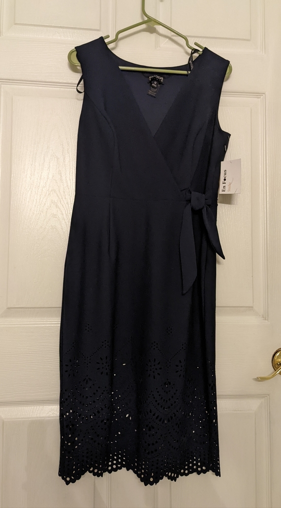 Enfocus Navy Dress, Size 12